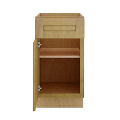 Modernform Cabinet Natural Shaker 18" W X 34 1/2" H X 24" D Single Door Base Cabinet