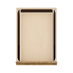 J&K Butterscotch B8 Single Door Standard Base Cabinet - 18" W