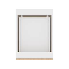 Modernform Cabinet Natural Oak 18" W X 34 1/2" H X 24" D Single Door Base Cabinet