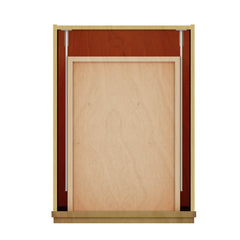 Modernform Cabinet Natural Shaker 18" W X 34 1/2" H X 24" D Single Door Base Cabinet