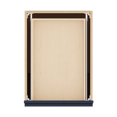 J&K Naval B7 Single Door Standard Base Cabinet - 18" W