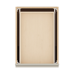 J&K Pebble B6 Single Door Standard Base Cabinet - 18" W