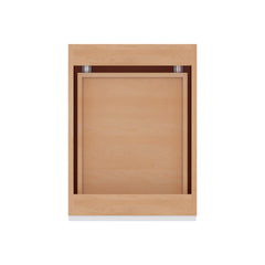 Modernform Cabinet Gloss White 18" W X 34 1/2" H X 24" D Single Door Base Cabinet