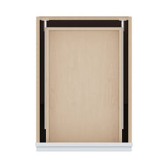J&K White Shaker S8 Single Door Standard Base Cabinet - 18" W