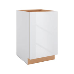Modernform Cabinet Gloss White 21" W X 34 1/2" H X 24" D Full Height Single Door Base Cabinet