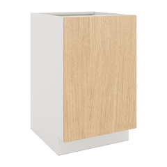 Modernform Cabinet Natural Oak 21" W X 34 1/2" H X 24" D Full Height Single Door Base Cabinet