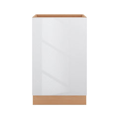 Modernform Cabinet Gloss White 21" W X 34 1/2" H X 24" D Full Height Single Door Base Cabinet