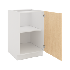 Modernform Cabinet Natural Oak 21" W X 34 1/2" H X 24" D Full Height Single Door Base Cabinet
