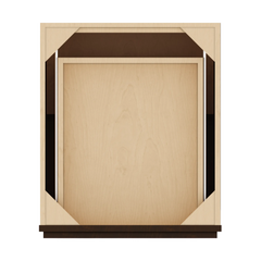 CNC Luxor Espresso 21" W Single Door Base Cabinet