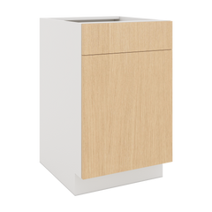 Modernform Cabinet Natural Oak 21" W X 34 1/2" H X 24" D Single Door Base Cabinet