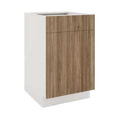 Modernform Cabinet Walnut 21" W X 34 1/2" H X 24" D Single Door Base Cabinet