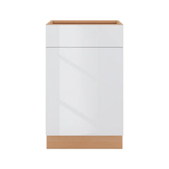 Modernform Cabinet Gloss White 21" W X 34 1/2" H X 24" D Single Door Base Cabinet