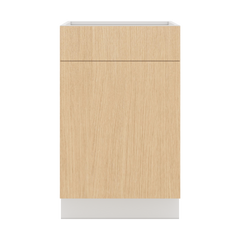 Modernform Cabinet Natural Oak 21" W X 34 1/2" H X 24" D Single Door Base Cabinet