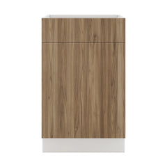 Modernform Cabinet Walnut 21" W X 34 1/2" H X 24" D Single Door Base Cabinet