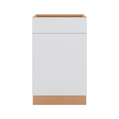 Modernform Cabinet Matte White 21" W X 34 1/2" H X 24" D Single Door Base Cabinet