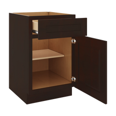J&K Java Coffee S1 Single Door Standard Base Cabinet - 21" W