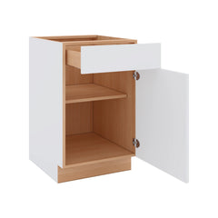 Modernform Cabinet Matte White 21" W X 34 1/2" H X 24" D Single Door Base Cabinet