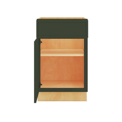 Modernform Cabinet Slim Sage Green 21" W X 34 1/2" H X 24" D Single Door Base Cabinet