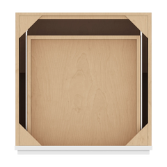 CNC Luxor White 24" W X 32 1/2" H  Single Drawer Double Door Base Cabinet