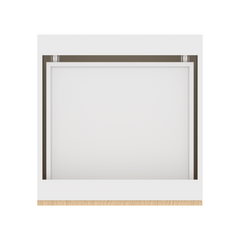 Modernform Cabinet Natural Oak 24" W X 34 1/2" H X 24" D Double Door Base Cabinet