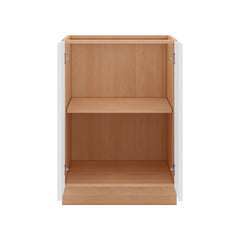 Modernform Cabinet Matte White 24" W X 34 1/2" H X 24" D Full Height Double Door Base Cabinet