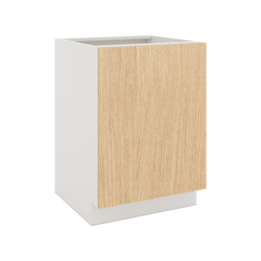 Modernform Cabinet Natural Oak 24" W X 34 1/2" H X 24" D Full Height Single Door Base Cabinet