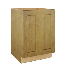 Modernform Cabinet Natural Shaker 24" W X 34 1/2" H X 24" D Full Height Double Door Base Cabinet