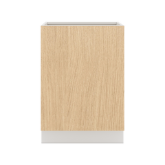 Modernform Cabinet Natural Oak 24" W X 34 1/2" H X 24" D Full Height Single Door Base Cabinet