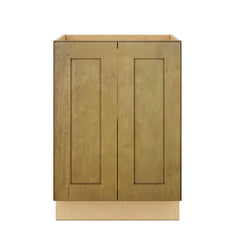 Modernform Cabinet Natural Shaker 24" W X 34 1/2" H X 24" D Full Height Double Door Base Cabinet