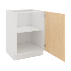 Modernform Cabinet Natural Oak 24" W X 34 1/2" H X 24" D Full Height Single Door Base Cabinet