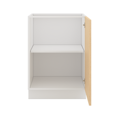 Modernform Cabinet Natural Oak 24" W X 34 1/2" H X 24" D Full Height Single Door Base Cabinet