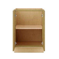 Modernform Cabinet Natural Shaker 24" W X 34 1/2" H X 24" D Full Height Double Door Base Cabinet