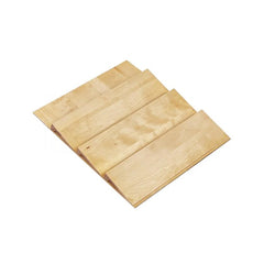 Wolf Classic Dartmouth Bayside Paint Base Spice Drawer Insert Installed
