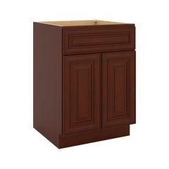 J&K Mahogany J5 Double Door Standard Base Cab - 24" W