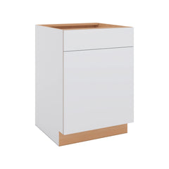 Modernform Cabinet Matte White 24" W X 34 1/2" H X 24" D Single Door Base Cabinet