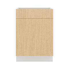 Modernform Cabinet Natural Oak 24" W X 34 1/2" H X 24" D Single Door Base Cabinet