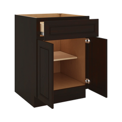 J&K Espresso K8 Double Door Standard Base Cab - 24" W