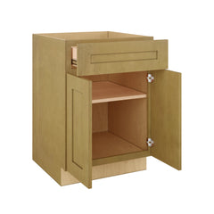 Modernform Cabinet Natural Shaker 24" W X 34 1/2" H X 24" D Double Door Base Cabinet