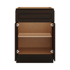 J&K Espresso K8 Double Door Standard Base Cab - 24" W