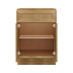J&K Butterscotch B8 Double Door Standard Base Cab - 24" W