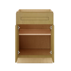 Modernform Cabinet Natural Shaker 24" W X 34 1/2" H X 24" D Double Door Base Cabinet