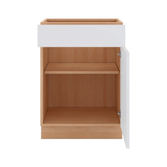 Modernform Cabinet Matte White 24" W X 34 1/2" H X 24" D Single Door Base Cabinet