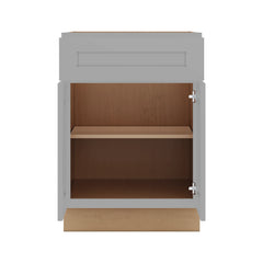 J&K Castle Grey S5 Double Door Standard Base Cab - 24" W