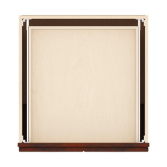 J&K Mahogany J5 Double Door Standard Base Cab - 24" W