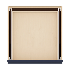 J&K Naval B7 Double Door Standard Base Cab - 24" W