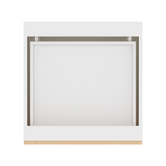 Modernform Cabinet Natural Oak 24" W X 34 1/2" H X 24" D Single Door Base Cabinet