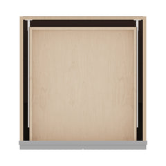 J&K Castle Grey S5 Double Door Standard Base Cab - 24" W
