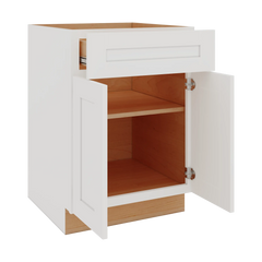Modernform Cabinet White Shaker 24" W X 34 1/2" H X 24" D Double Door Base Cabinet