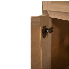 Kitchen Base Cabinet | Unfinished Poplar | Shaker Style | 27"