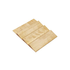 Wolf Classic Dartmouth Grey Stain Base Spice Drawer Insert Installed